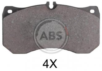 Купить 37962 A.B.S. Тормозные колодки передние Audi A8 (3.0, 4.0, 4.1) 