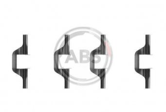 Купить 1263Q A.B.S. Ремкомплект тормозных колодок Audi A8 (2.5, 3.7, 4.2, 6.0)