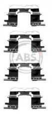 Купити 1227Q A.B.S. Ремкомплект гальмівних колодок Ярис (1.0 16V, 1.3 16V, 1.4 D-4D)