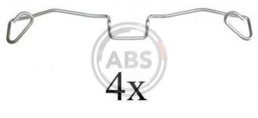 Купить 1633Q A.B.S. Ремкомплект тормозных колодок Audi A6 C5 (3.0, 3.0 quattro)