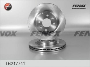 Купить TB217741 FENOX Тормозные диски Логан 1 (1.4, 1.5 dCi)