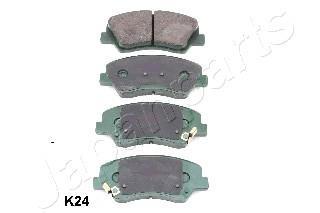 Купить PA-K24AF JAPANPARTS Тормозные колодки  Kia Rio (1.1, 1.2, 1.4) 
