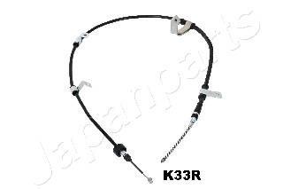 Купити BC-K33R JAPANPARTS Трос ручного гальма Kia Rio (1.4 16V, 1.5 CRDi, 1.6 CVVT)