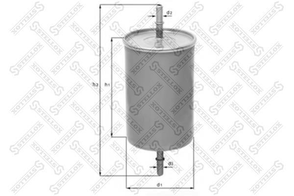 Купити 21-00470-SX STELLOX Паливний фільтр  Aveo (1.2, 1.2 LPG, 1.4)