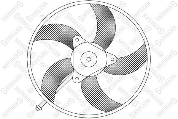 Вентилятор охлаждения 29-99004-SX STELLOX фото 1