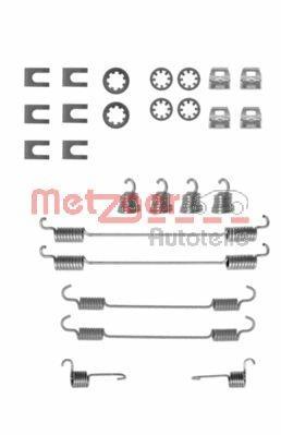 Купить 105-0656 METZGER Ремкомплект тормозных колодок Peugeot