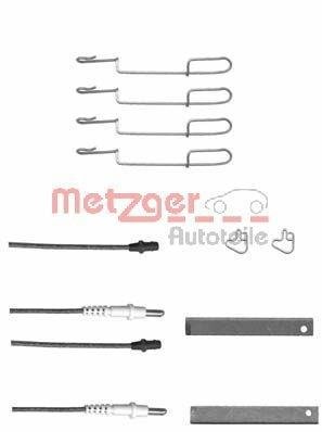 Купити 109-1280X METZGER Ремкомплект гальмівних колодок Мерседес