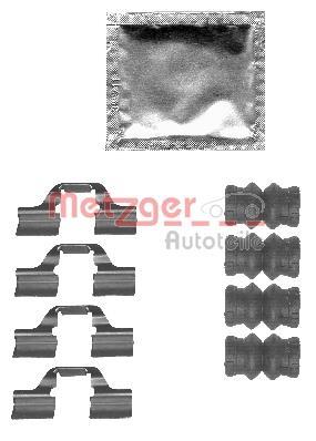 Купить 109-1827 METZGER Ремкомплект тормозных колодок Corolla 110 (1.4, 1.6, 1.9 D)