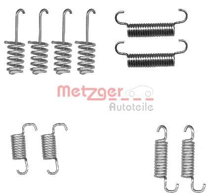 Купить 105-0004 METZGER Ремкомплект тормозных колодок Sprinter (1.8, 2.1, 3.0, 3.5)