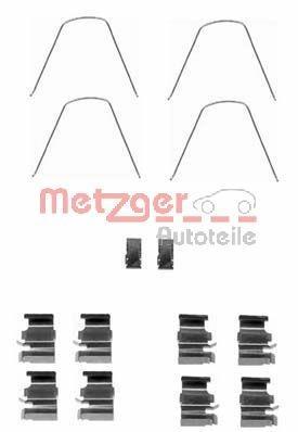 Купити 109-1651 METZGER Ремкомплект гальмівних колодок Grand Vitara XL-7 (2.0, 2.5, 2.7)