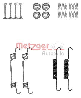 Купить 105-0887 METZGER Ремкомплект тормозных колодок Туксон (2.0, 2.0 CRDi, 2.7)