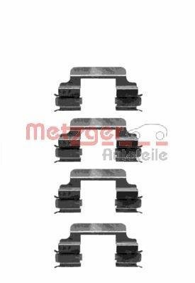 Купить 109-1231 METZGER Ремкомплект тормозных колодок Джампи (1.6, 1.9, 2.0)