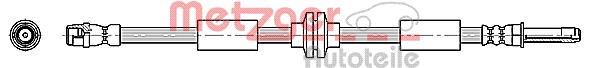Купить 4110362 METZGER Тормозной шланг Transporter T5 (1.9, 2.0, 2.5, 3.2)