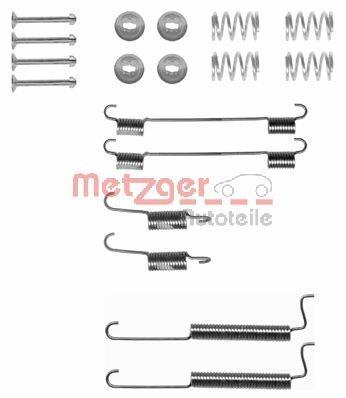 Купить 105-0795 METZGER Ремкомплект тормозных колодок Спарк (0.8, 1.0 SX)