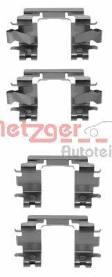 Купить 109-1257 METZGER Ремкомплект тормозных колодок