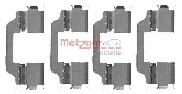 Купить 109-1707 METZGER Ремкомплект тормозных колодок Civic (1.3, 1.8, 2.2)