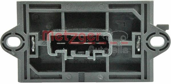 Резистор вентилятора печки, постійний 0917159 METZGER фото 2