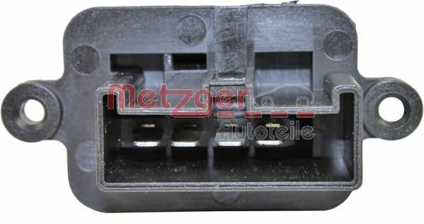 Резистор вентилятора пічки, постійний 0917211 METZGER фото 2
