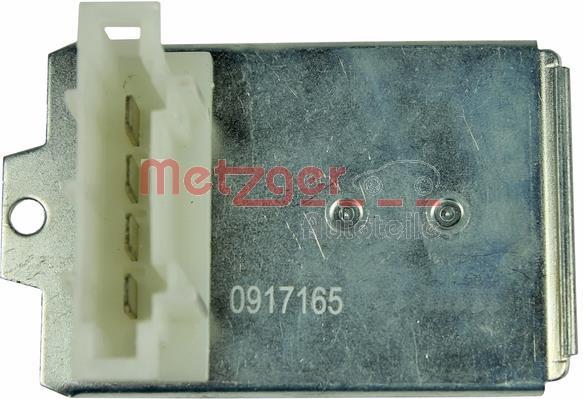 Резистор вентилятора печки, постійний 0917165 METZGER фото 2