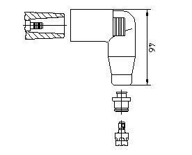 Купить 13552A1 Bremi Комплектующие катушки зажигания Passat (B5, B6) (1.6, 2.0, 2.3)