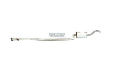 Купити 21301 WALKER Середній глушник Fiesta 4 (1.25 i 16V, 1.3 i)