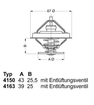 Купити 4163.79D WAHLER Термостат  TurboStar (190-48, 190-48 T)