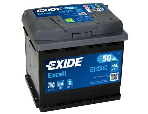 Купити EB500 EXIDE Акумулятор Partner (0.0, 1.1, 1.4, 1.6, 1.8)