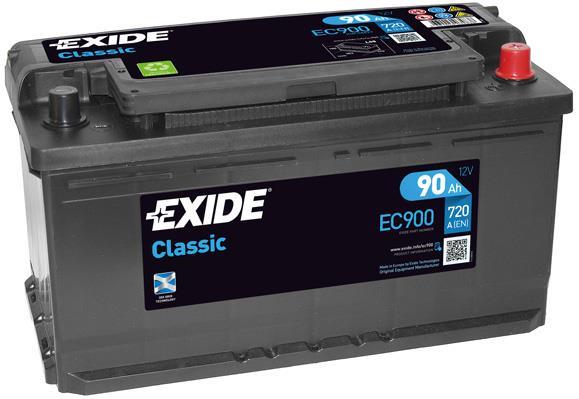 Купить EC900 EXIDE Аккумулятор Volvo 760 2.4 Turbo Diesel