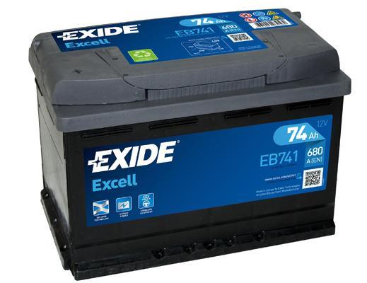 Купить EB741 EXIDE Аккумулятор Captiva 3.2 4WD