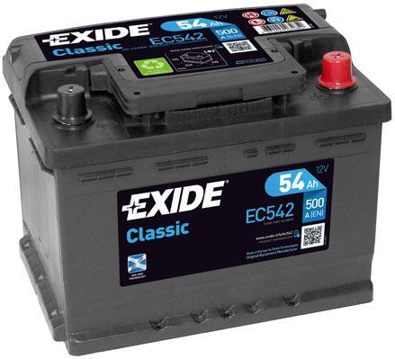 Купити EC542 EXIDE Акумулятор Ауді А6 С5 (1.8, 1.8 T, 1.8 T quattro)