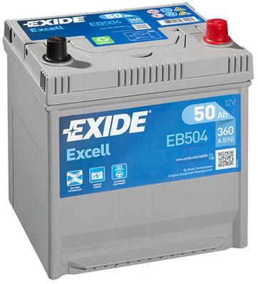 Купить EB504 EXIDE Аккумулятор Carina (1.6, 1.8, 2.0)
