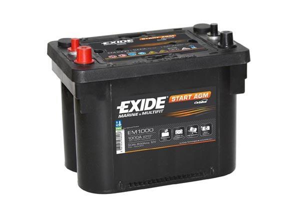 Купити EM1000 EXIDE Акумулятор Калібр (2.0 CRD, 2.2 CRD)
