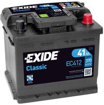 Купить EC412 EXIDE Аккумулятор Ауди 80 (1.3, 1.4, 1.5, 1.6, 1.7)