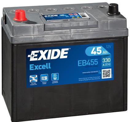 Купить EB455 EXIDE Аккумулятор Jazz (45 1.2, 55 1.2, 56 1.2)