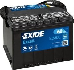 Аккумулятор EB558 EXIDE фото 2