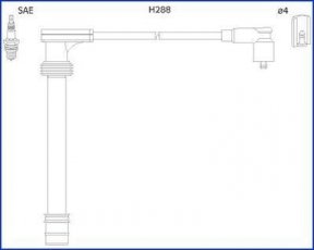 Купить 134518 Hitachi Провода зажигания Albea 1.6 16V