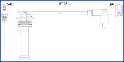 Купить 134672 Hitachi Провода зажигания Транзит Коннект 1.8 16V