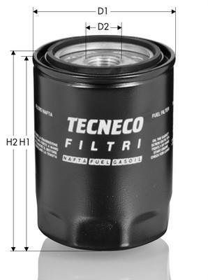 Купити GS438 Tecneco Паливний фільтр 