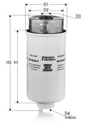 Купить GS9039-F Tecneco Топливный фильтр  Transit (6, 7) (2.0, 2.2, 2.4, 3.2)