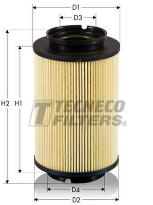 Купити GS0308-E Tecneco Паливний фільтр 