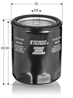 Купить GS69 Tecneco Топливный фильтр  Спринтер (901, 902, 903) (2.3, 2.9)
