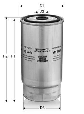 Купить GS9444 Tecneco Топливный фильтр  БМВ Е36 (318 tds, 325 td, 325 tds)