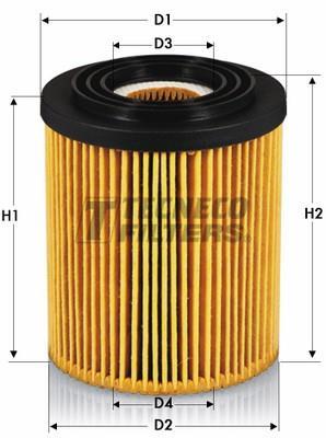 Купить OL0236-E Tecneco Масляный фильтр  Типо 1.6