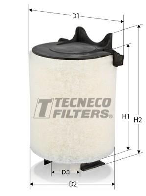 Купить AR9800-S Tecneco Воздушный фильтр  Caddy (1.2, 1.6, 2.0)