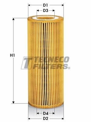 Купити OL0828-E Tecneco Масляний фільтр  Sprinter (901, 902, 903, 904) (214, 314, 414)