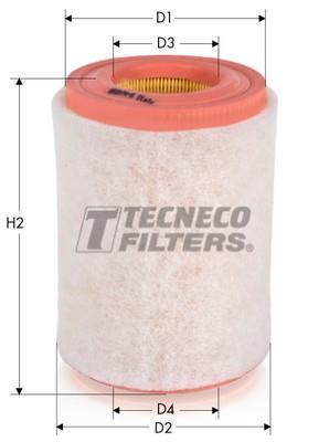 Купить AR15010-S Tecneco Воздушный фильтр  Ауди А6 С7 (1.8, 2.0)