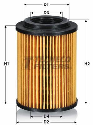 Купити OL011277-E Tecneco Масляний фільтр  Infiniti Q (2.2 D, 2.2 D AWD, 50 D)