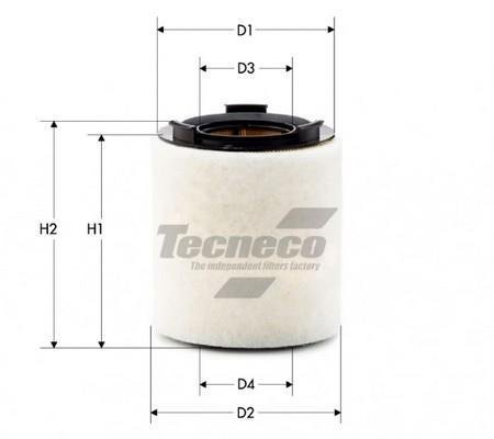Купить AR10822-S Tecneco Воздушный фильтр  Румстер (1.2 TDI, 1.2 TSI, 1.6 TDI)
