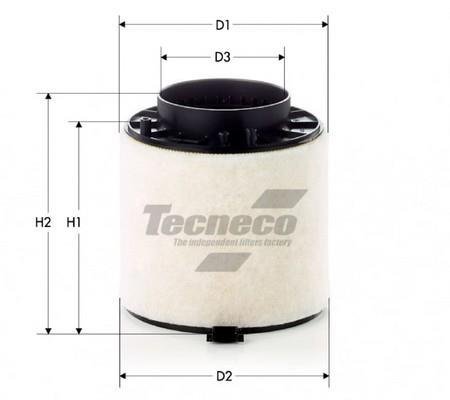Воздушный фильтр AR8K01 Tecneco –  фото 1