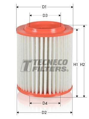 Воздушный фильтр AR1652 Tecneco –  фото 1